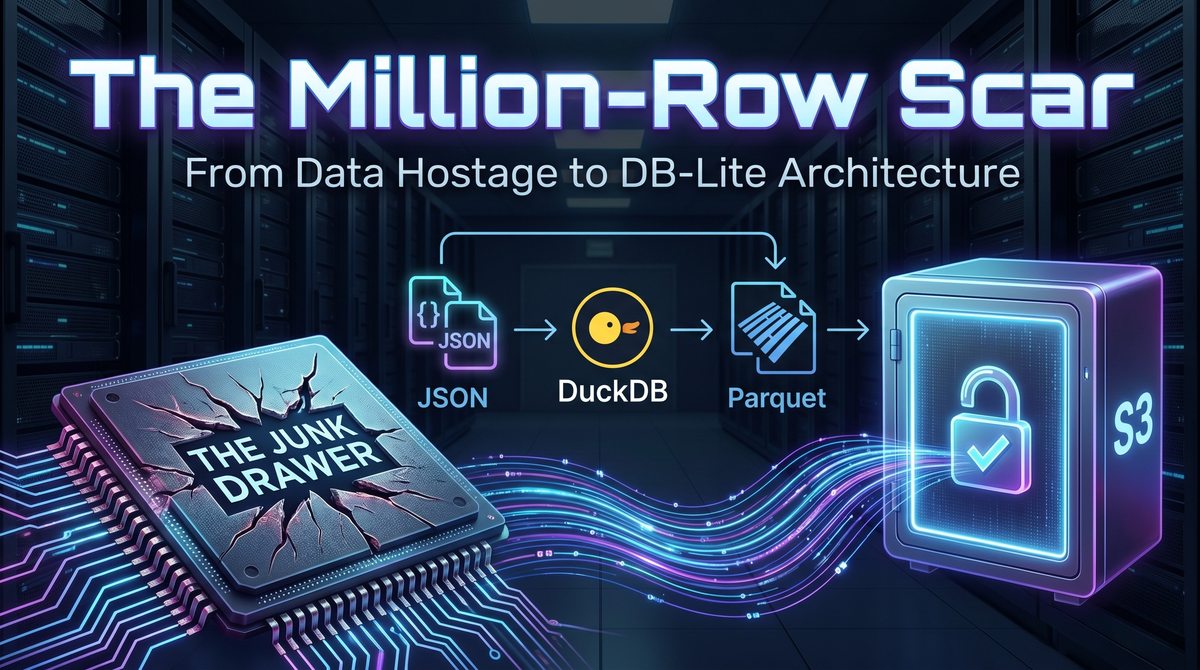 The Million-Row Scar: Why I’m Building a "DB-Lite" Analytics Engine